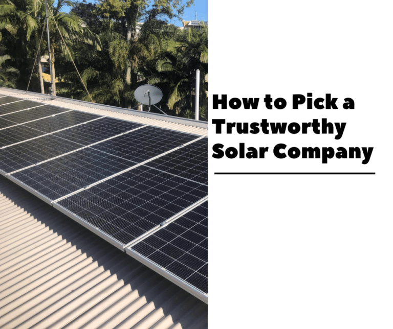 How to Pick a Trustworthy Solar Company